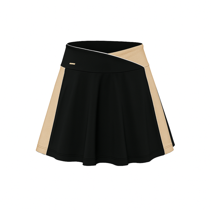 Golden Crossline Skirt