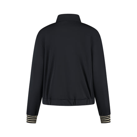 Golden Court Jacket - Black/Gold