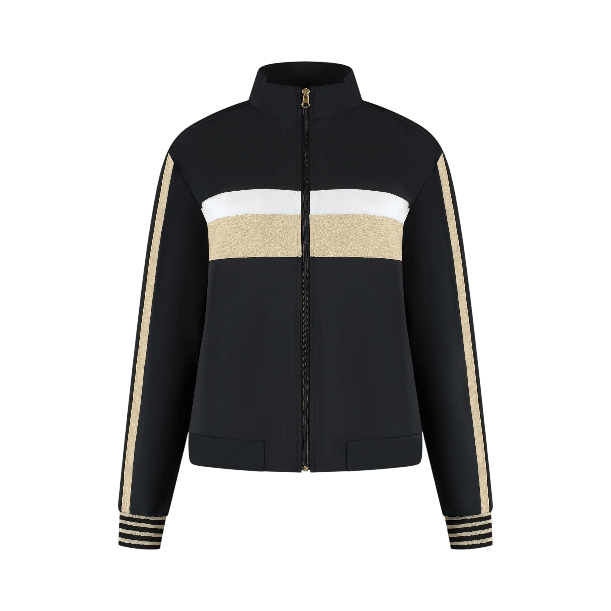Golden Court Jacket - Black/Gold - Padel73