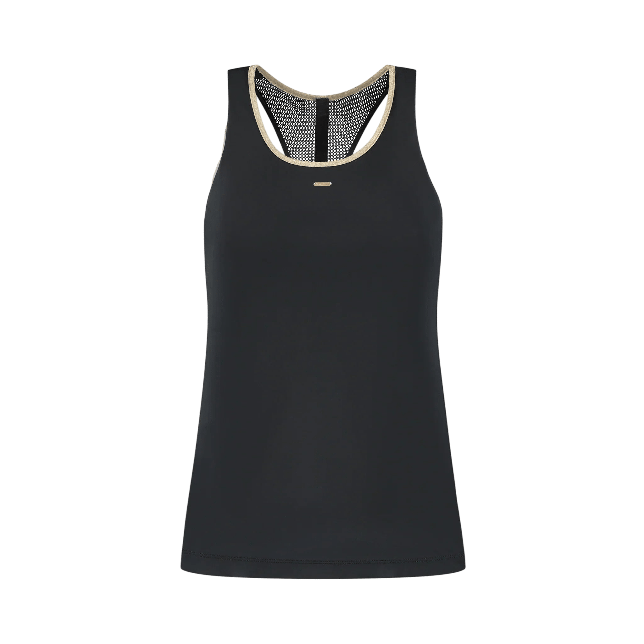 Golden Edge Tank - Black - Padel73