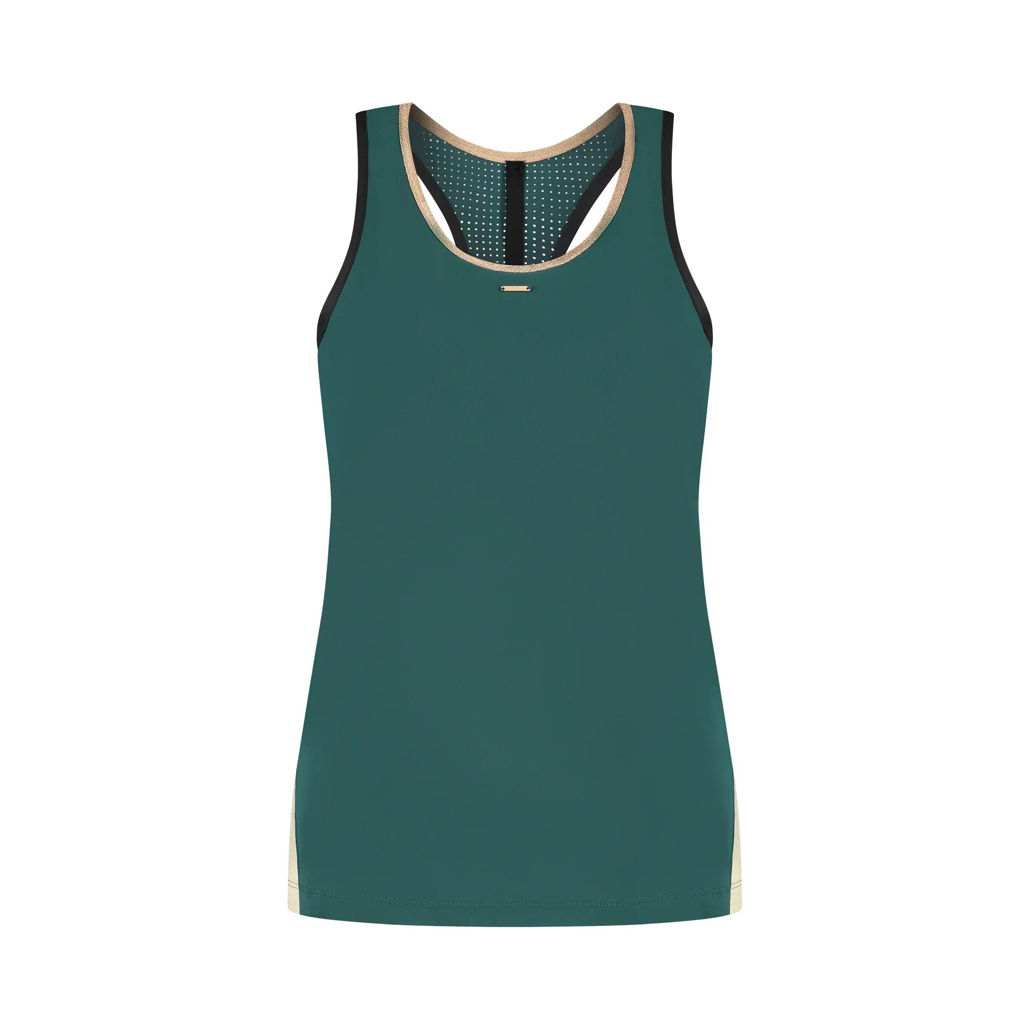 Golden Edge Tank - Green - Padel73