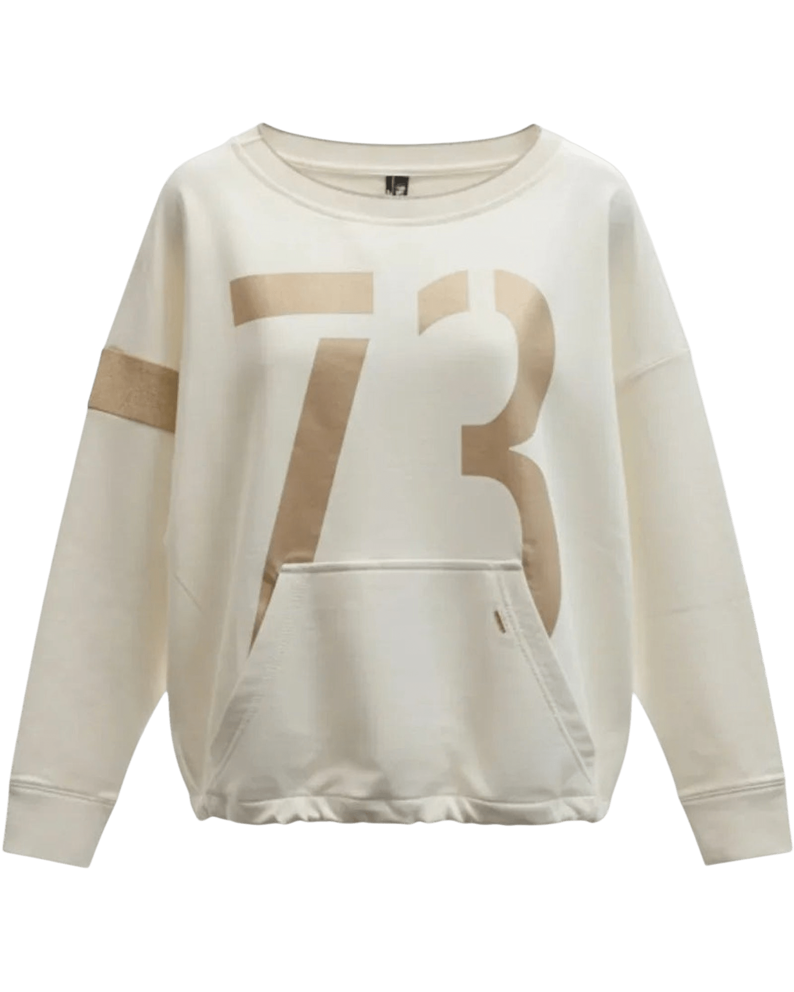 Golden Varsity Sweat – Off - White/Gold - Padel73