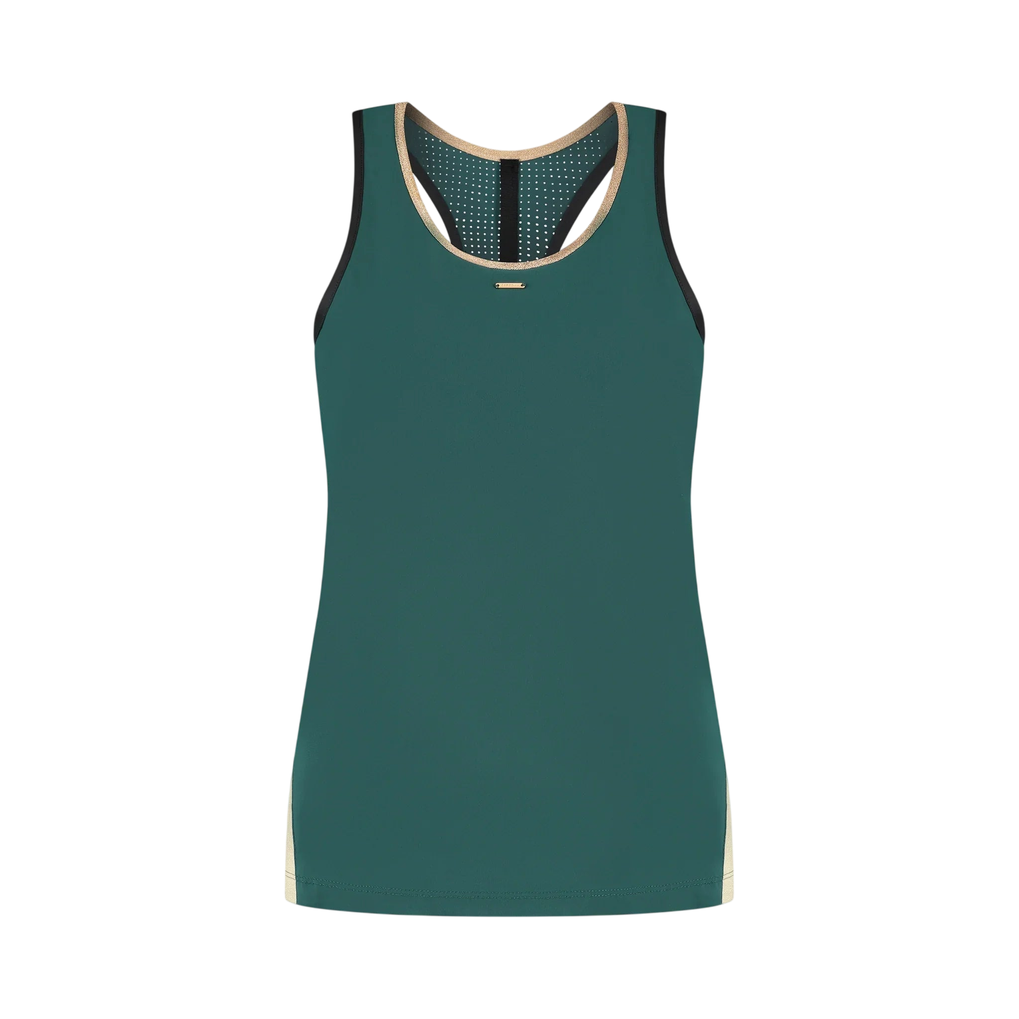 Golden Edge Tank - Green - Padel73