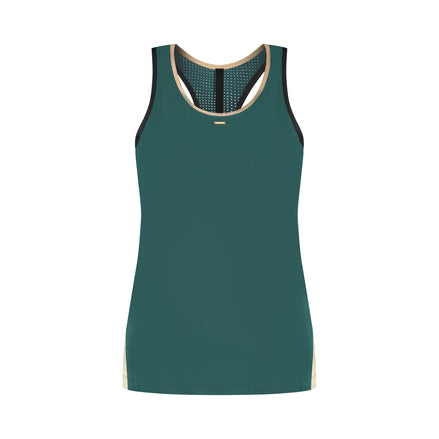 Golden Edge Tank - Green