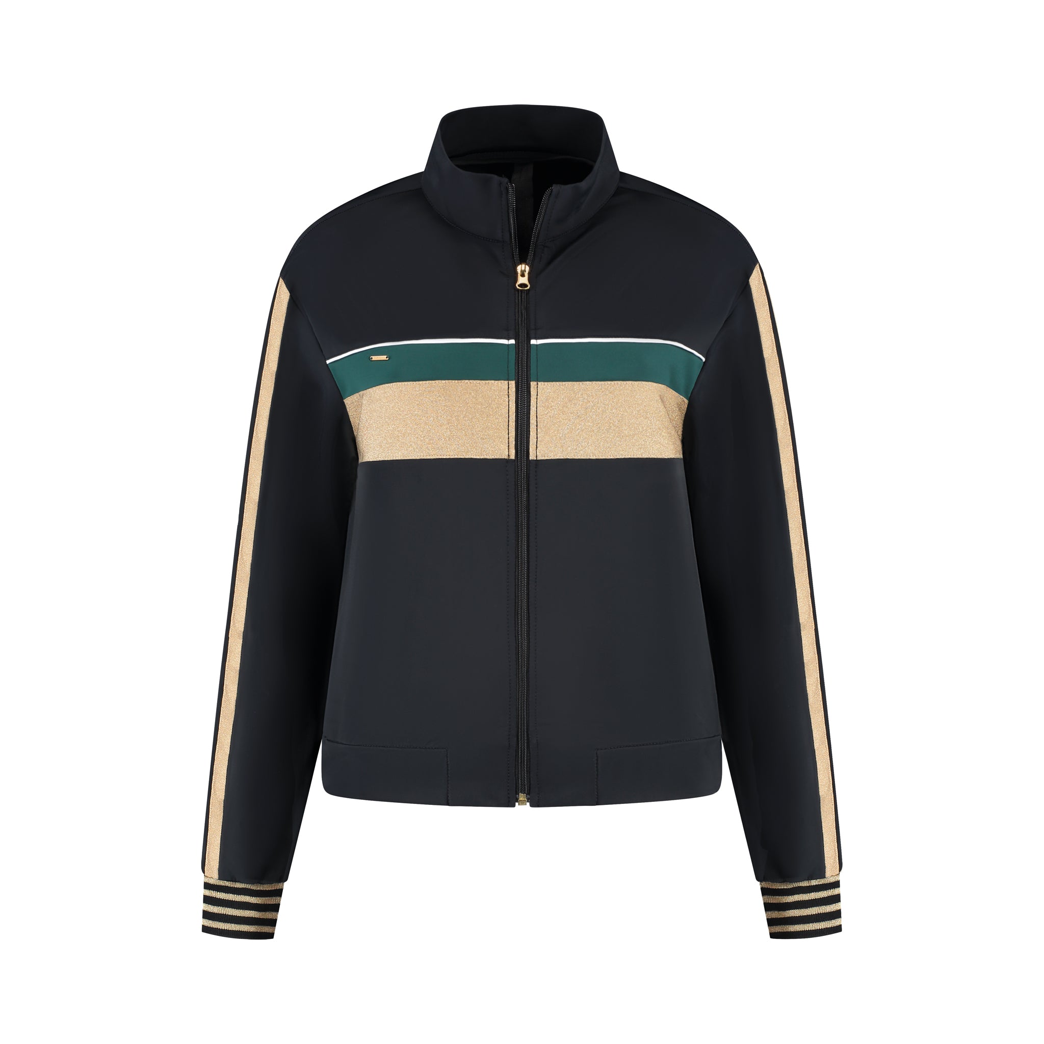 Golden Court Jacket - Green/Gold