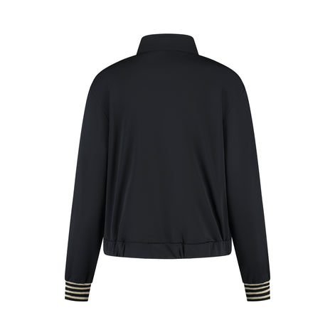 Golden Court Jacket - Black/Gold