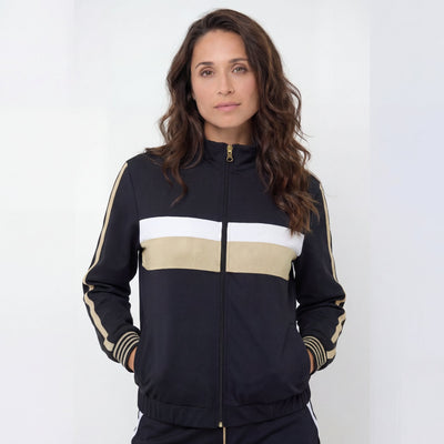 Golden Court Jacket - Black/Gold - Padel73
