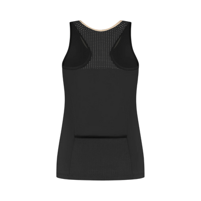 Golden Edge Tank - Black - Padel73