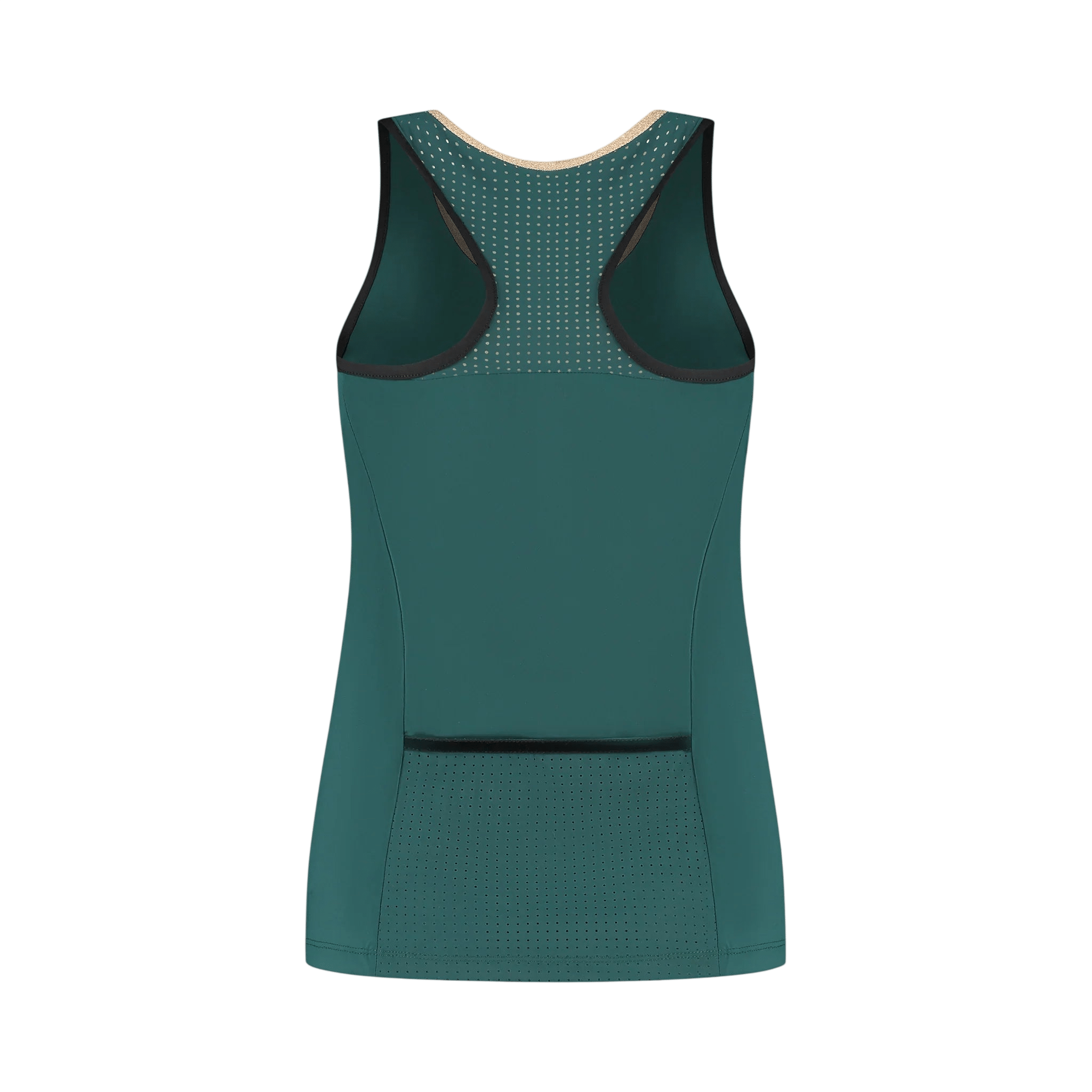 Golden Edge Tank - Green - Padel73