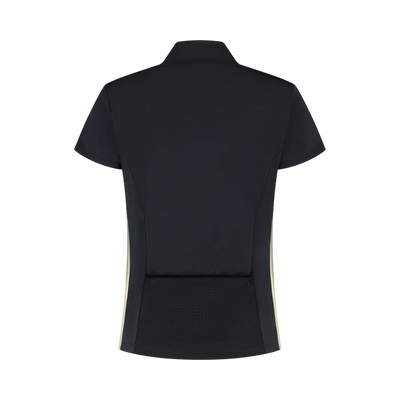 Golden Edge Zipper - Black/Gold - Padel73
